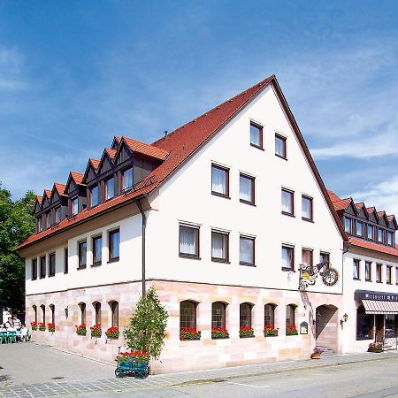 Bloedel Gasthof Gruener Baum Nürnberg Kültér fotó